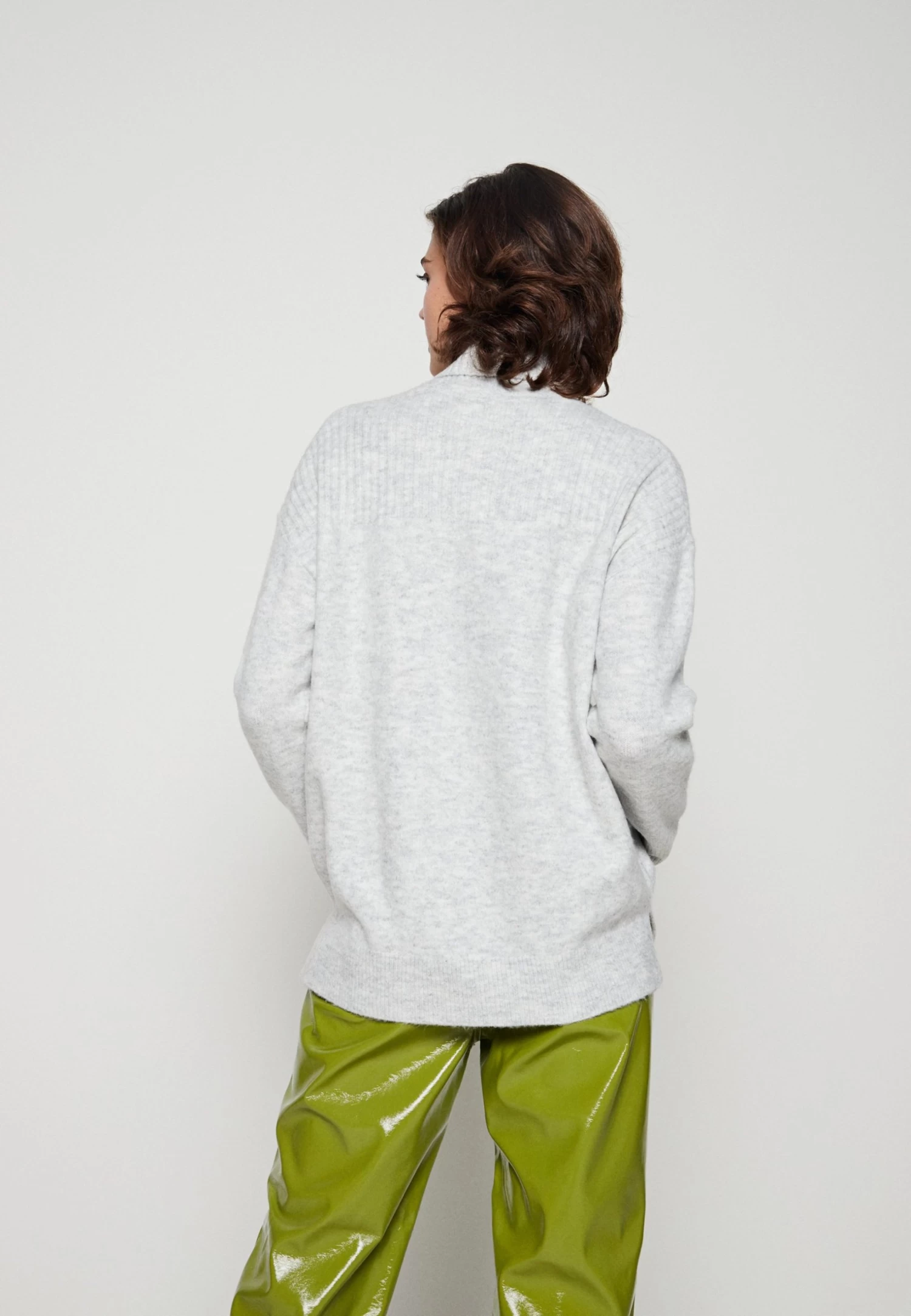 Even&Odd Pullover - Mottled Light Grey 3 Even&Odd Pullover - Mottled Light Grey – Image 3