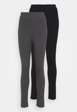Even&Odd High Waisted Leggings 2 Pack - Legging - Black/Mottled Dark Grey 12 Even&Odd High Waisted Leggings 2 Pack - Legging - Black/Mottled Dark Grey -Pas Cher Mode Féminine Magasin d801180b496544009a781d4a56815d6f