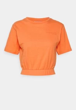 T-Shirt Basique - Orange -Pas Cher Mode Féminine Magasin d849c0cc583e4830b372376dfe506fc8