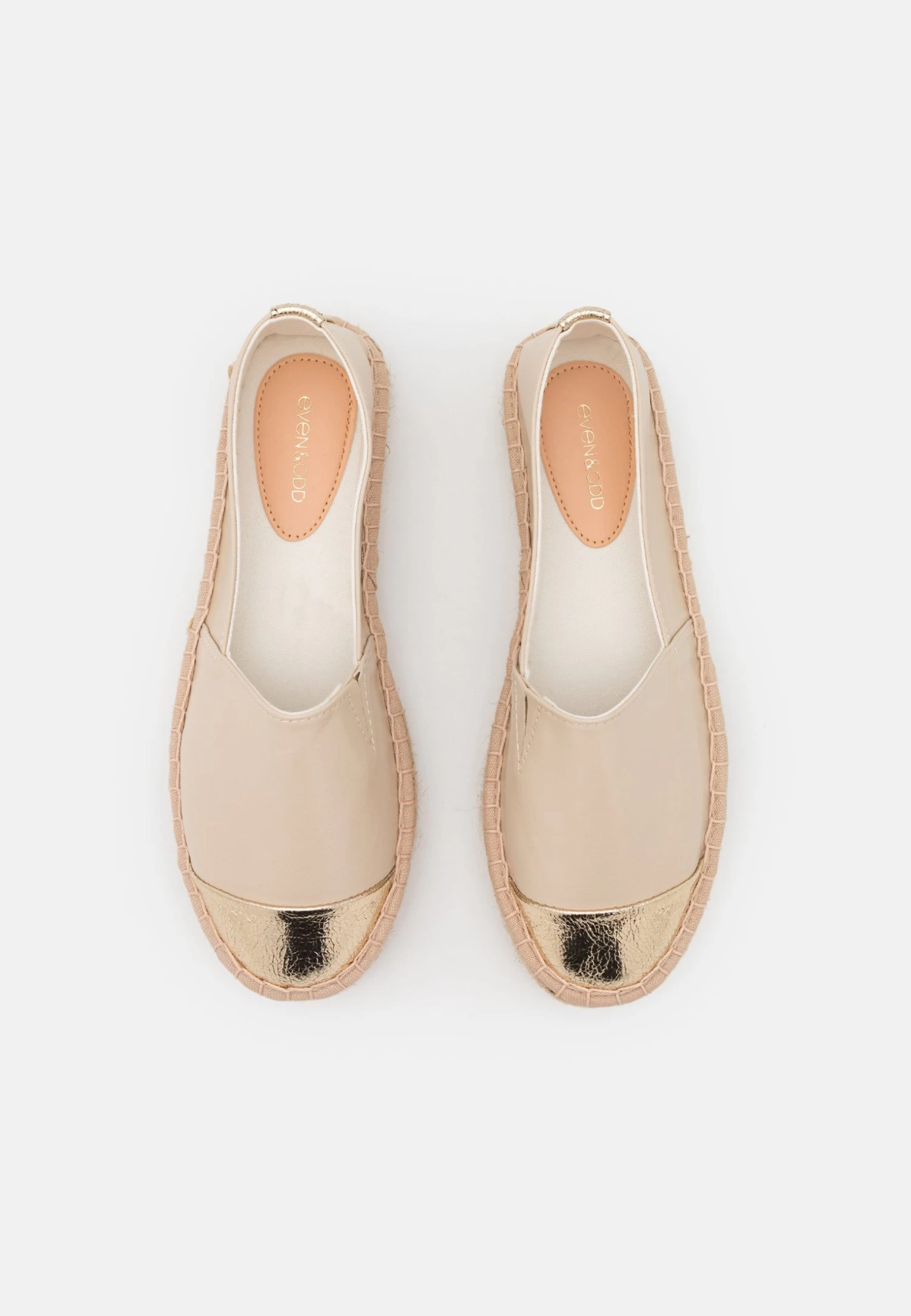 Even&Odd Espadrilles - Beige/ Gold 6 Even&Odd Espadrilles - Beige/ Gold – Image 6