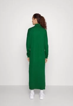 Even&Odd Rollkragen Basic Maxi Strickkleid - Robe Longue - Green -Pas Cher Mode Féminine Magasin da7891f6b1fb497db7e363e373a1a48d
