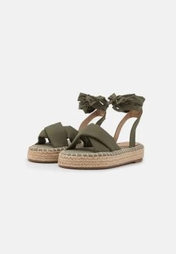 Even&Odd Sandales - Khaki -Pas Cher Mode Féminine Magasin dc182ef808cb4296a68bd1fe41d094b6