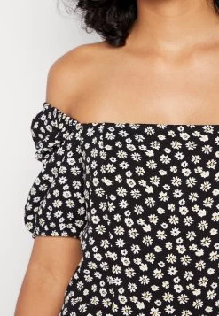 Even&Odd Robe De Jour - Black/ White -Pas Cher Mode Féminine Magasin dcdef9aa21334ffdb8a2df5b8513a028