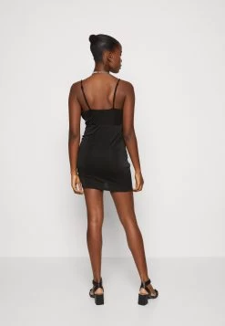 Even&Odd Robe En Jersey - Black -Pas Cher Mode Féminine Magasin dceed651460c4f038bf0cbfe5c3cd448