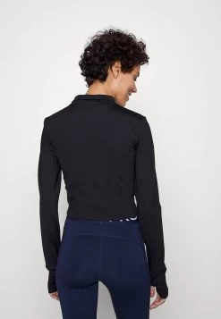 T-Shirt À Manches Longues - Black -Pas Cher Mode Féminine Magasin dcfe3acc36de4c2b939b8b7eb17bdbfa