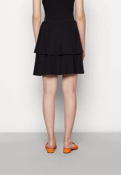 Even&Odd Jupe Trapèze - Black/Brown -Pas Cher Mode Féminine Magasin dd6391530a444a4db90af5531dde81c8