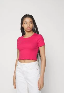 Even&Odd 2 Pack - T-Shirt Basique - Black/Pink -Pas Cher Mode Féminine Magasin e540b2ca09484b75a98a9f4c4b6b723a