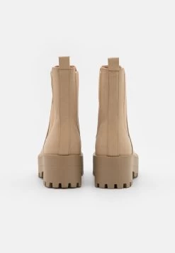 Bottines À Plateau - Beige -Pas Cher Mode Féminine Magasin e5c642cb067243bdbc9f22ad917e304e