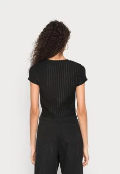 Even&Odd T-Shirt Basique - Black -Pas Cher Mode Féminine Magasin e5cf02bd9549474ca4e3e83cd67f202c