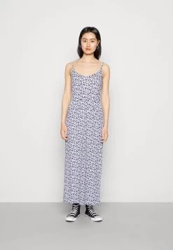 Even&Odd Robe Longue - Lilac/Black