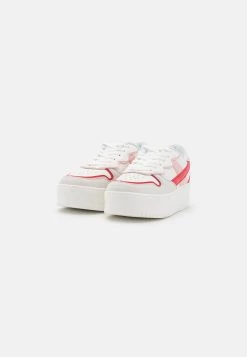 Even&Odd Baskets Basses - White /Red/Light Pink -Pas Cher Mode Féminine Magasin ed54afec07c043eaa214756120957687
