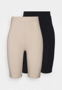 Even&Odd 2 Pack - Short - Black/Beige -Pas Cher Mode Féminine Magasin ed978ce343544fb58ec693128eb607bf