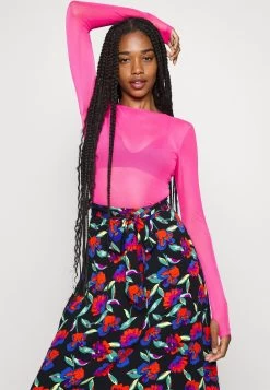 Even&Odd Midi Skirt With Shell Fabric - Jupe Trapèze - Multicoloured -Pas Cher Mode Féminine Magasin eda3c43530f94f8eb7c6b0749e599436