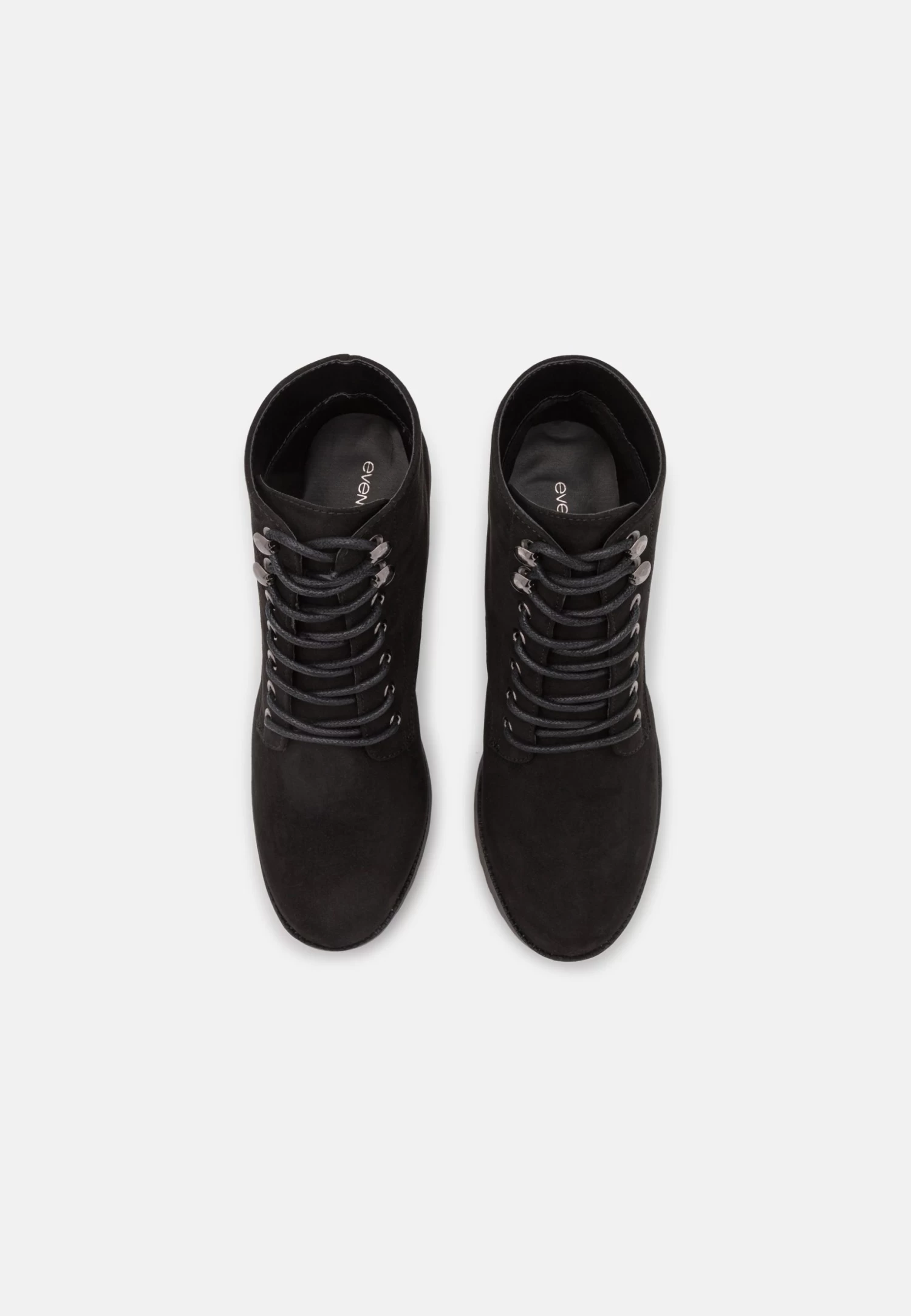 Bottines À Lacets - Black 6 Bottines À Lacets - Black – Image 6