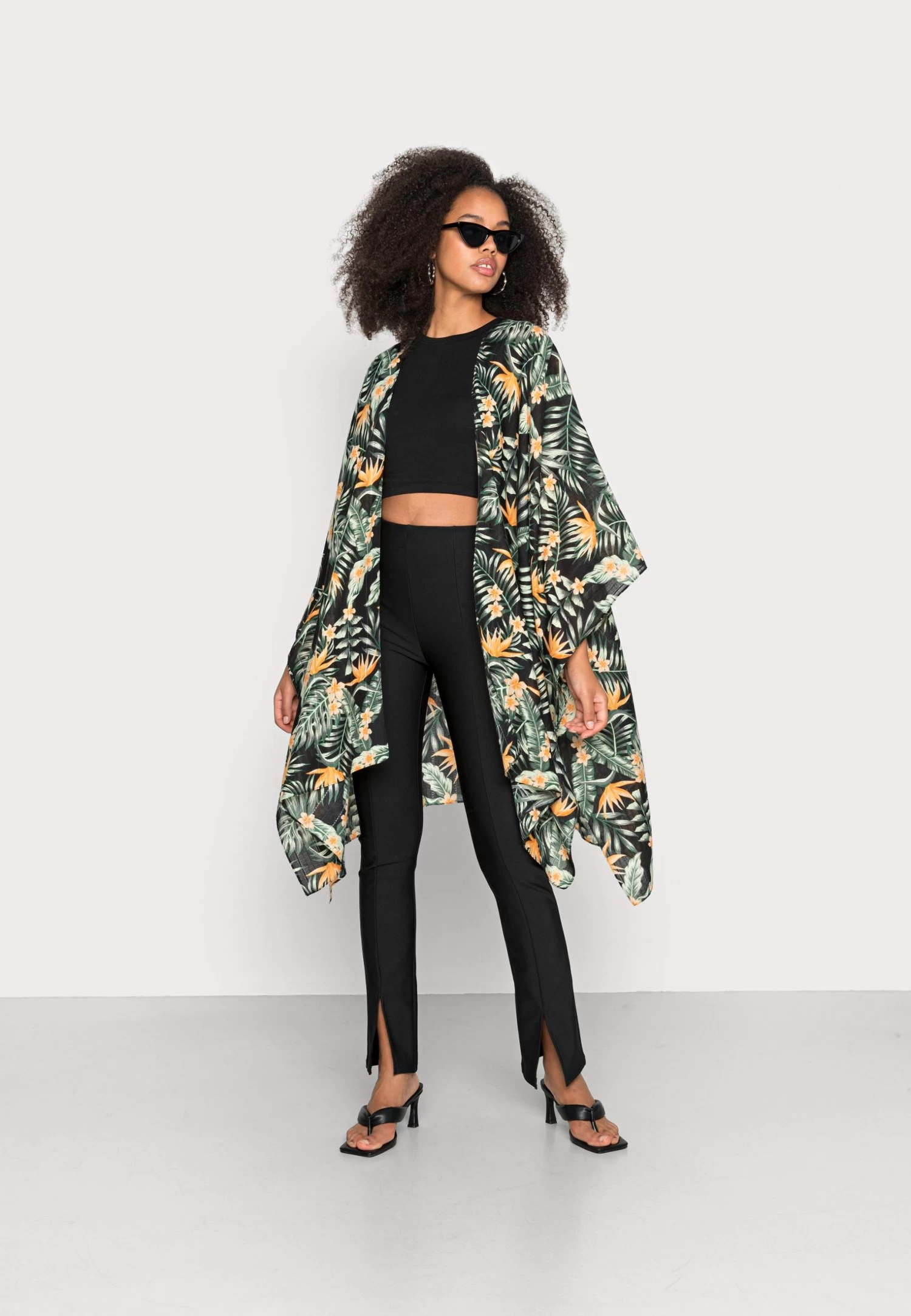 Even&Odd Veste Légère - Black/Green/Yellow 2 Even&Odd Veste Légère - Black/Green/Yellow – Image 2