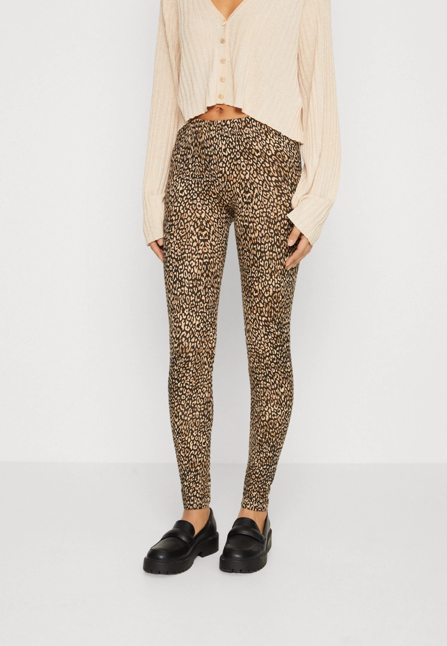 Even&Odd 2 Pack - Legging - Black/Multi Coloured 2 Even&Odd 2 Pack - Legging - Black/Multi Coloured – Image 2