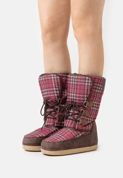 Even&Odd Bottes À Lacets - Brown