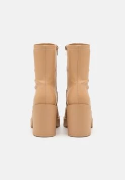 Even&Odd Bottines À Talons Hauts - Beige -Pas Cher Mode Féminine Magasin f57c3aa0b975438d99c3fcc1b5554622